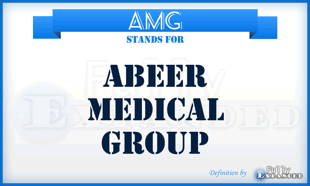 AMG - Abeer Medical Group