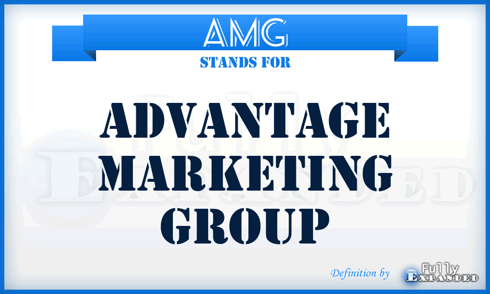 AMG - Advantage Marketing Group