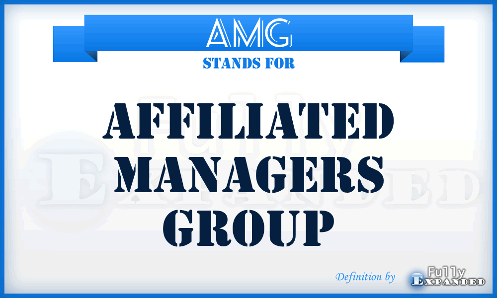 AMG - Affiliated Managers Group