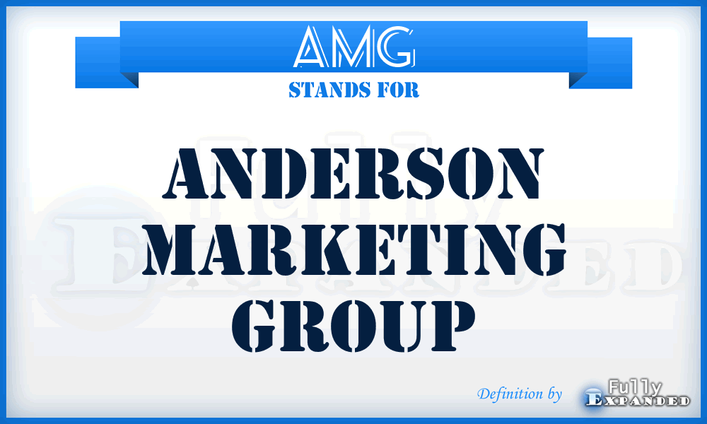 AMG - Anderson Marketing Group