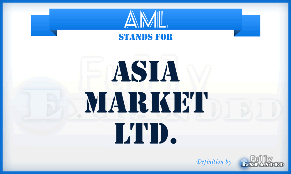 AML - Asia Market Ltd.