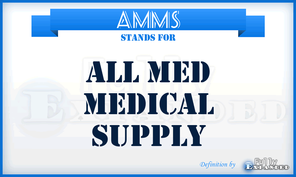 AMMS - All Med Medical Supply