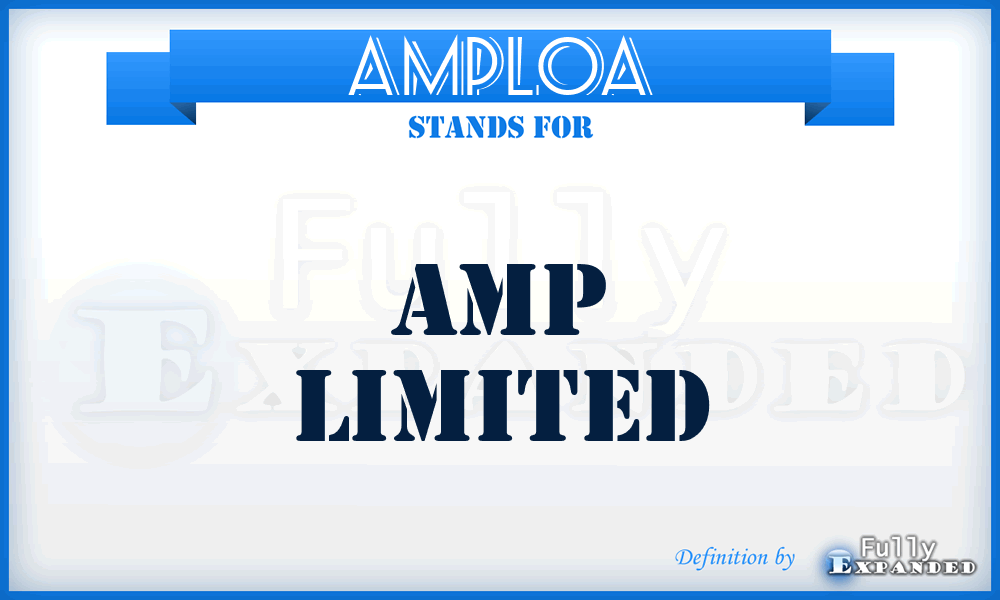 AMPLOA - Amp Limited