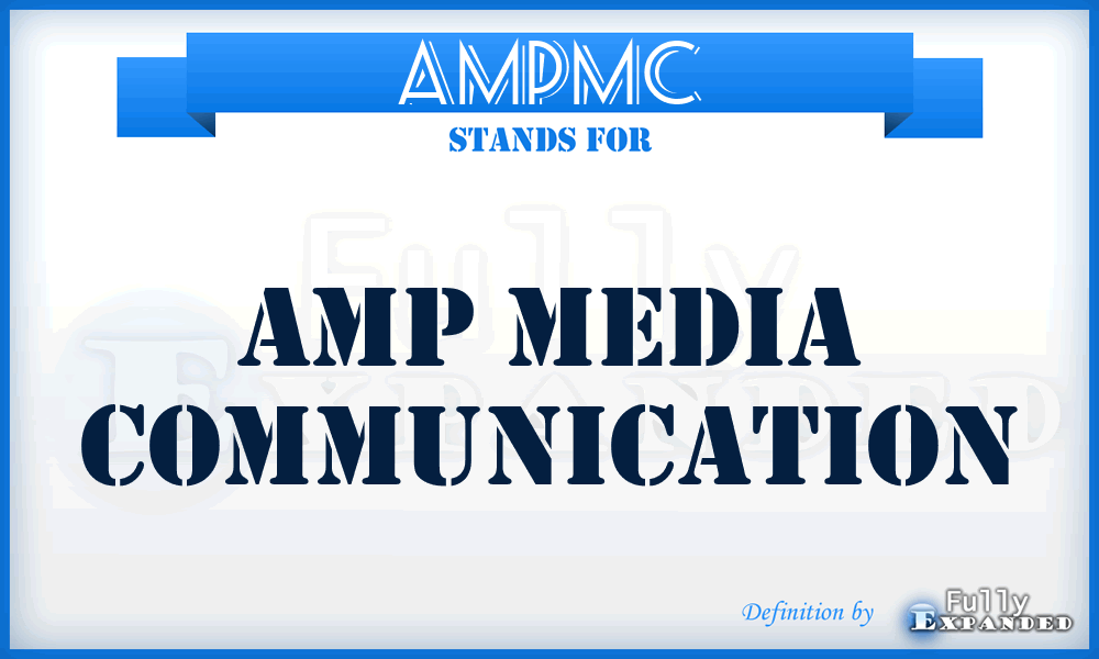 AMPMC - AMP Media Communication