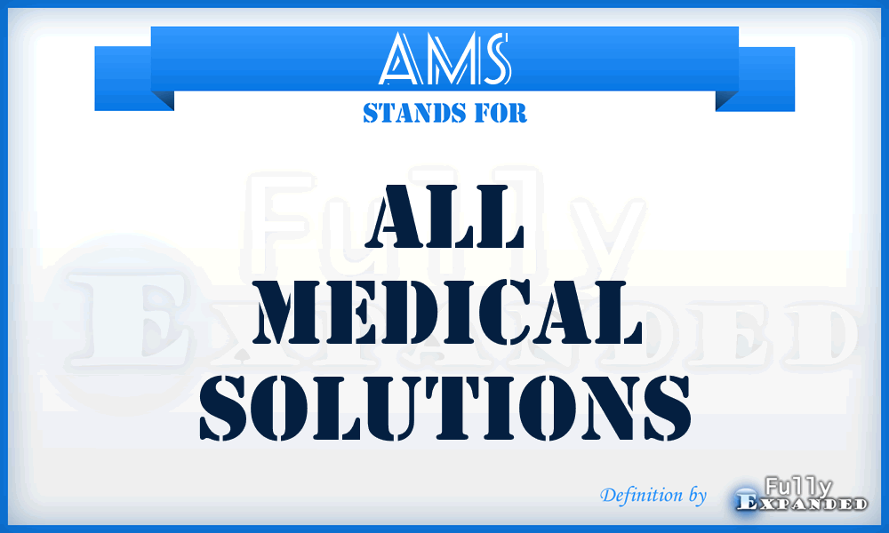 AMS - All Medical Solutions