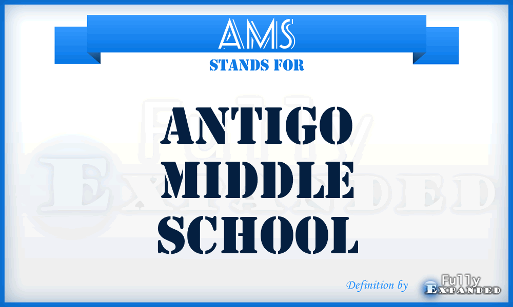 AMS - Antigo Middle School