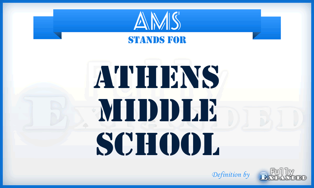 AMS - Athens Middle School