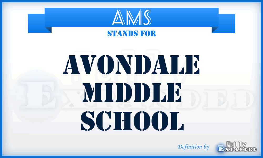 AMS - Avondale Middle School