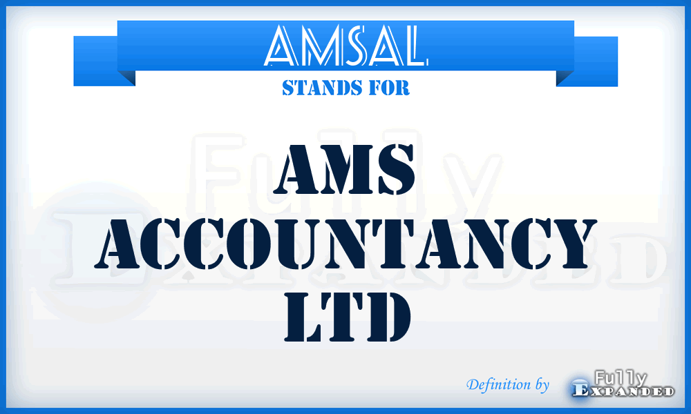 AMSAL - AMS Accountancy Ltd
