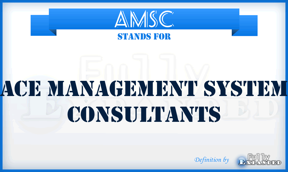 AMSC - Ace Management System Consultants