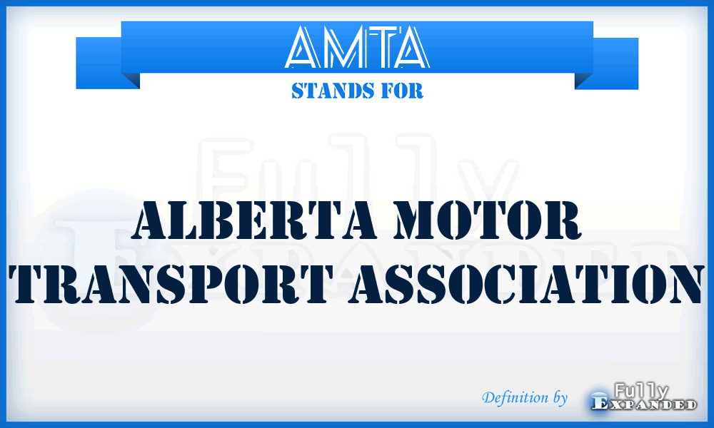 AMTA - Alberta Motor Transport Association