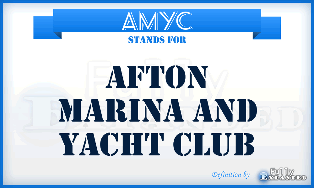 AMYC - Afton Marina and Yacht Club