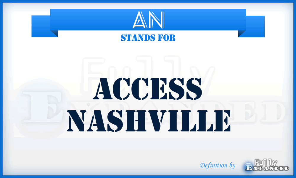 AN - Access Nashville