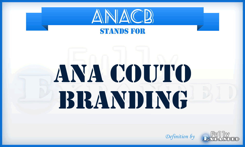 ANACB - ANA Couto Branding