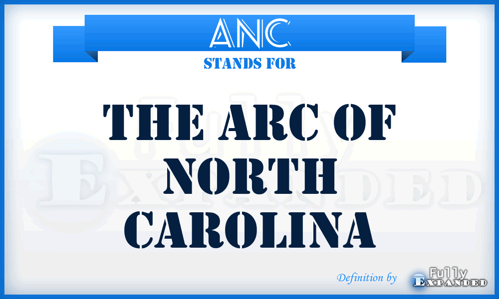 ANC - The Arc of North Carolina