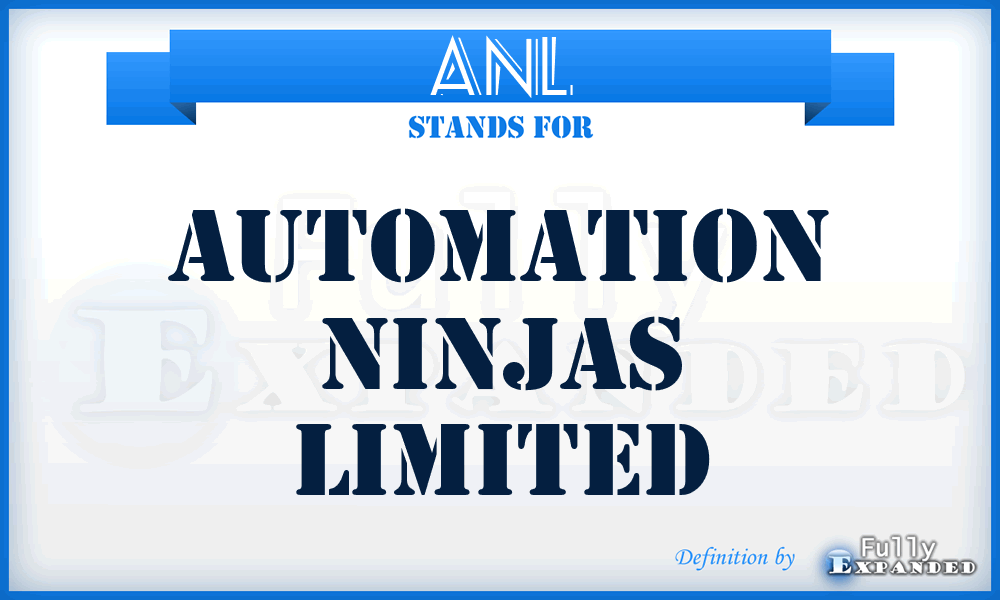 ANL - Automation Ninjas Limited