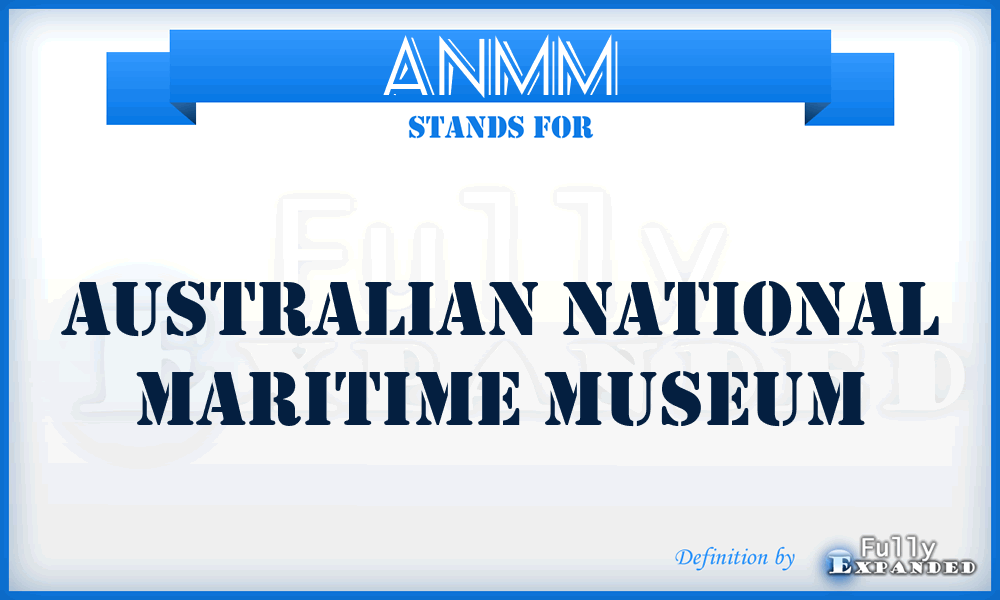 ANMM - Australian National Maritime Museum