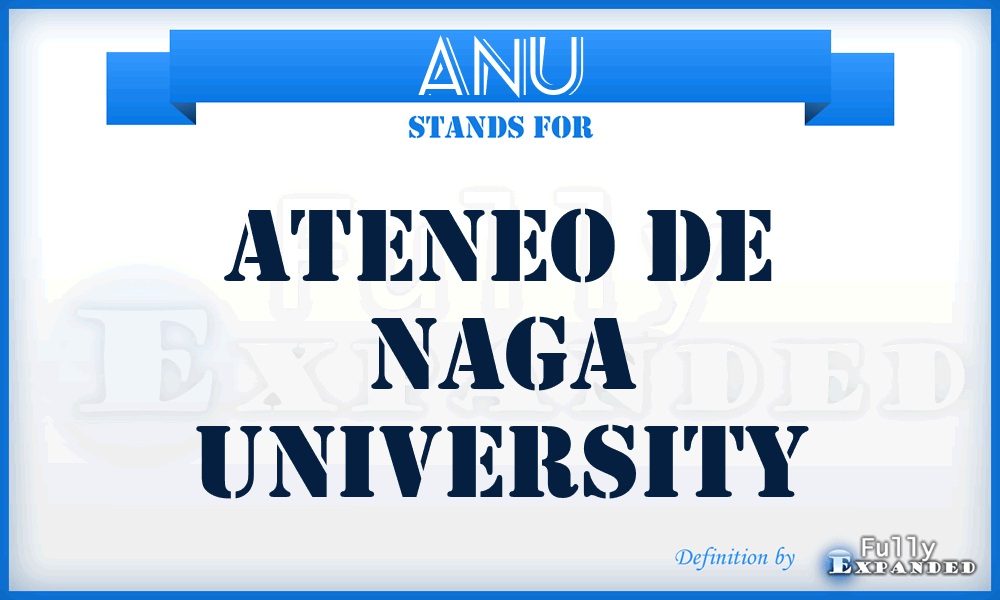 ANU - Ateneo de Naga University