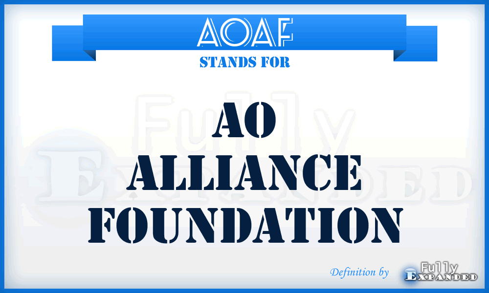 AOAF - AO Alliance Foundation