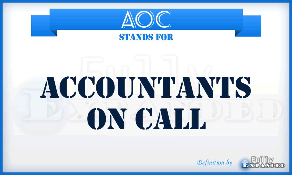 AOC - Accountants On Call