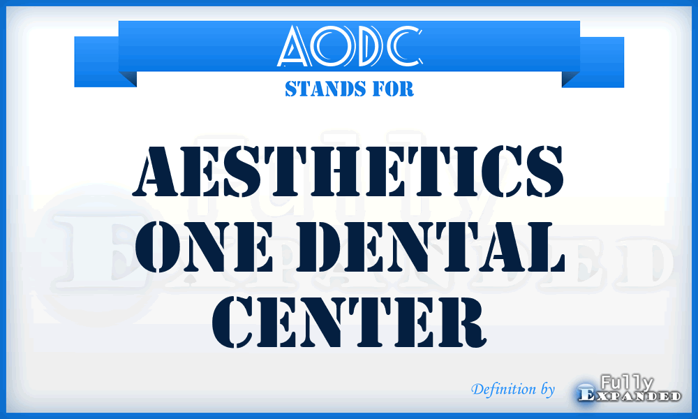 AODC - Aesthetics One Dental Center