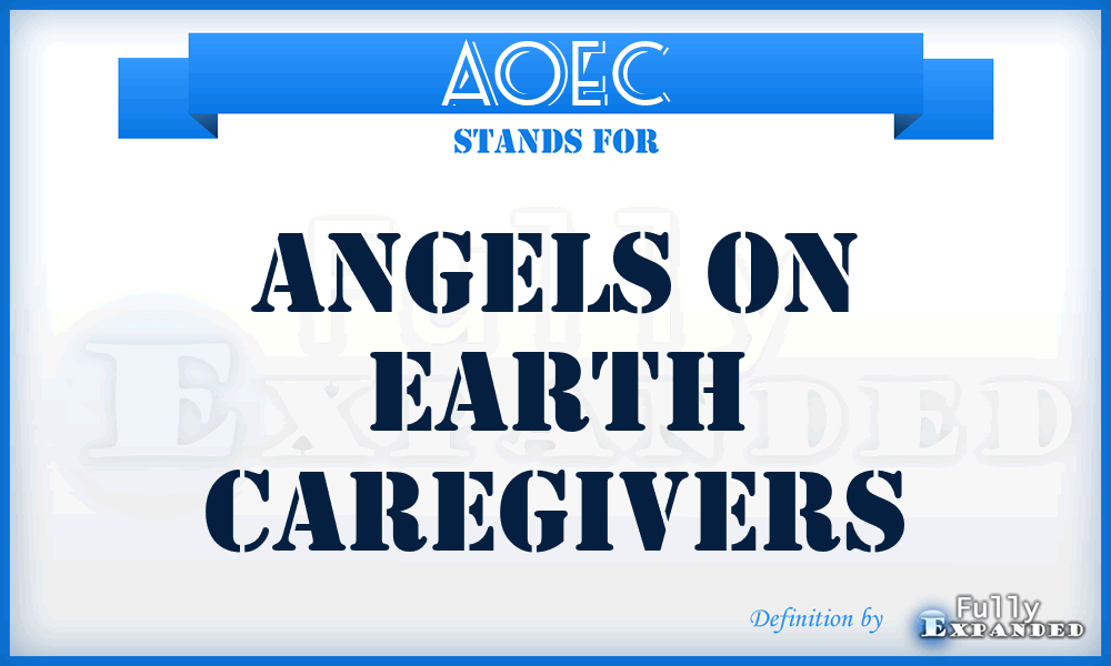 AOEC - Angels On Earth Caregivers