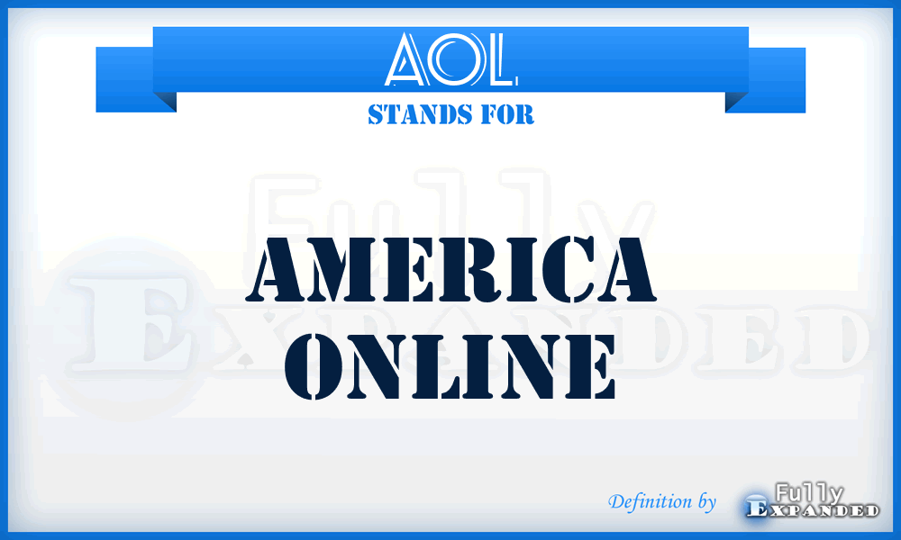 AOL - America Online