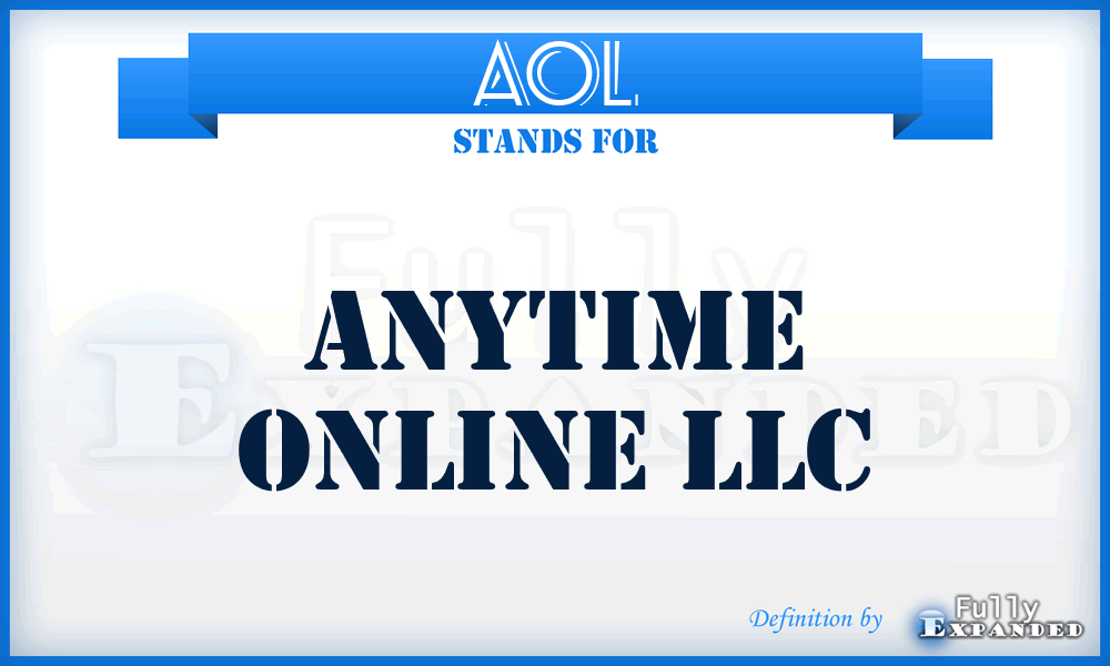 AOL - Anytime Online LLC