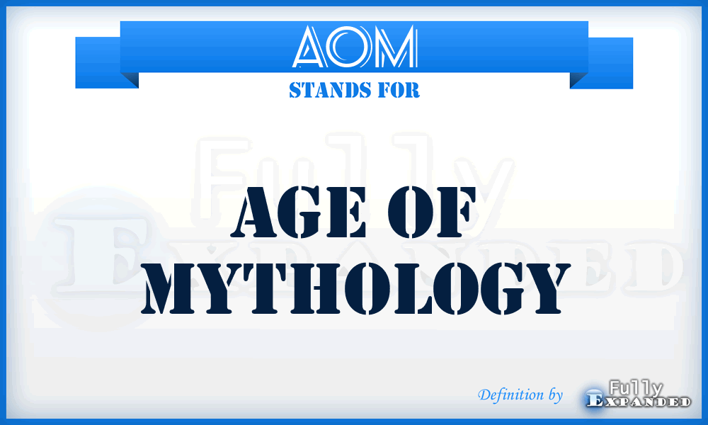 AOM - Age Of Mythology