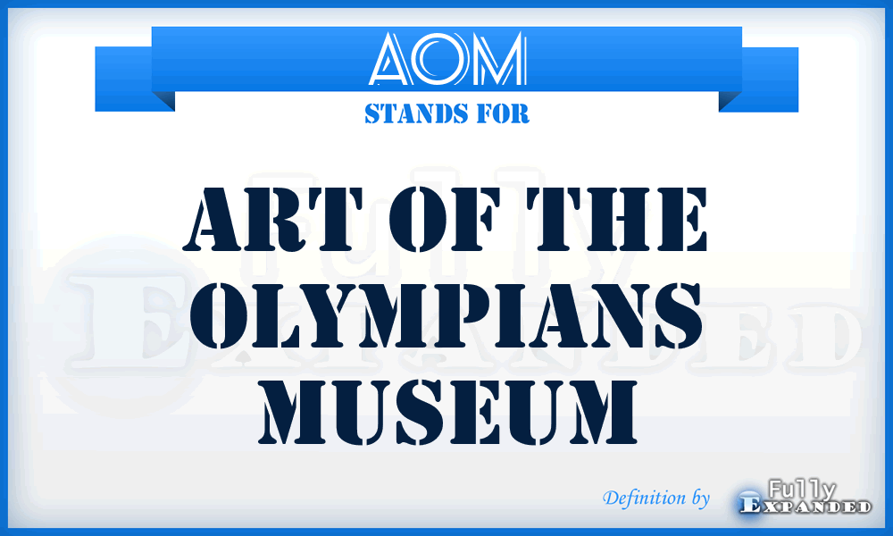 AOM - Art of the Olympians Museum