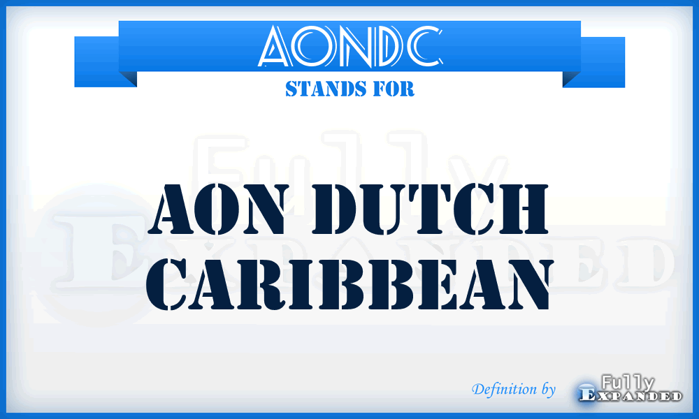 AONDC - AON Dutch Caribbean