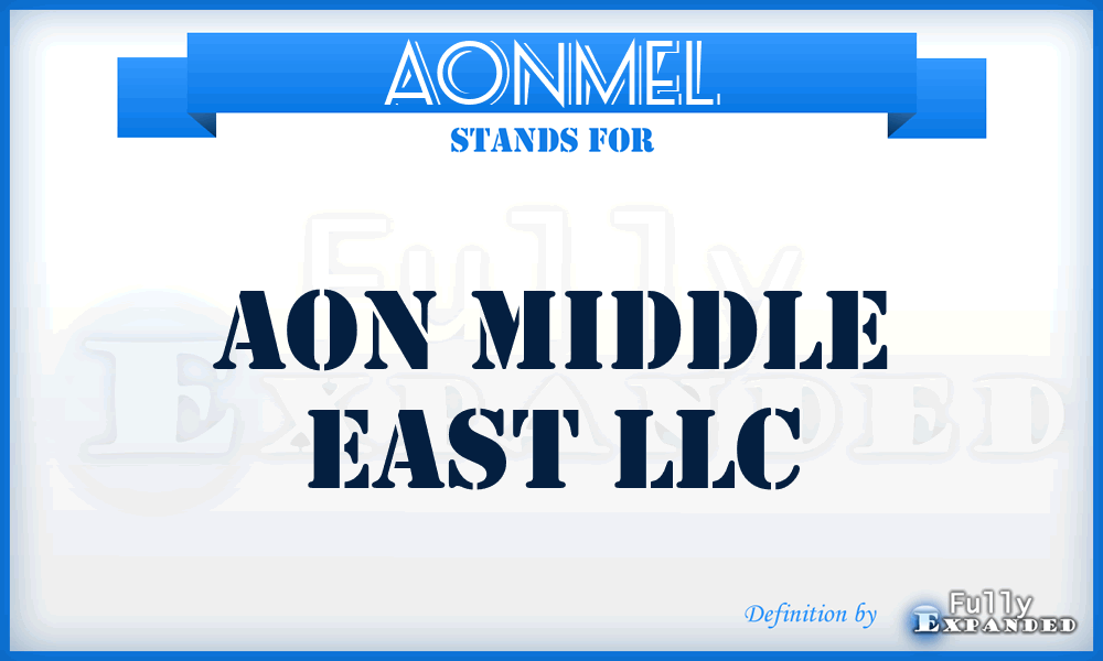 AONMEL - AON Middle East LLC