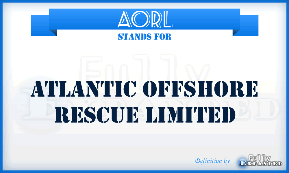 AORL - Atlantic Offshore Rescue Limited