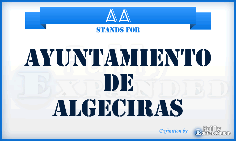 AA - Ayuntamiento de Algeciras