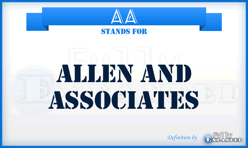 AA - Allen and Associates