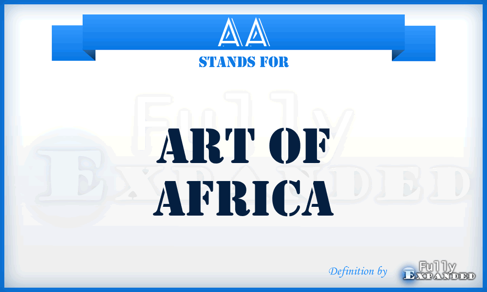 AA - Art of Africa