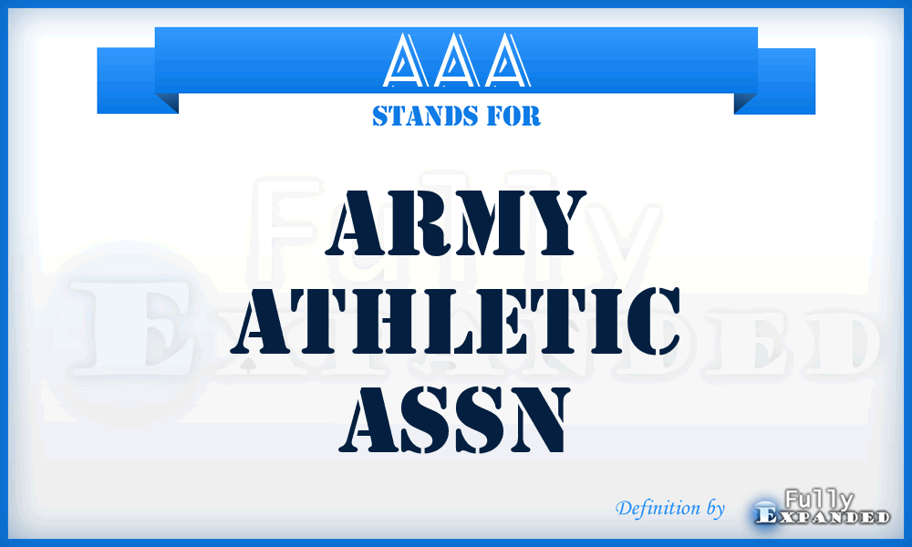 AAA - Army Athletic Assn