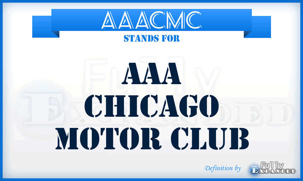 AAACMC - AAA Chicago Motor Club