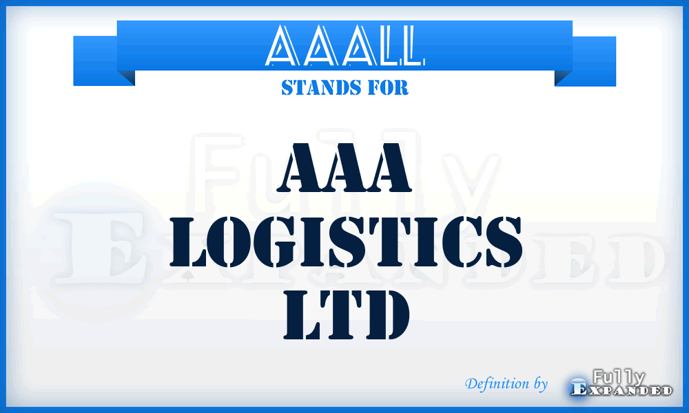 AAALL - AAA Logistics Ltd