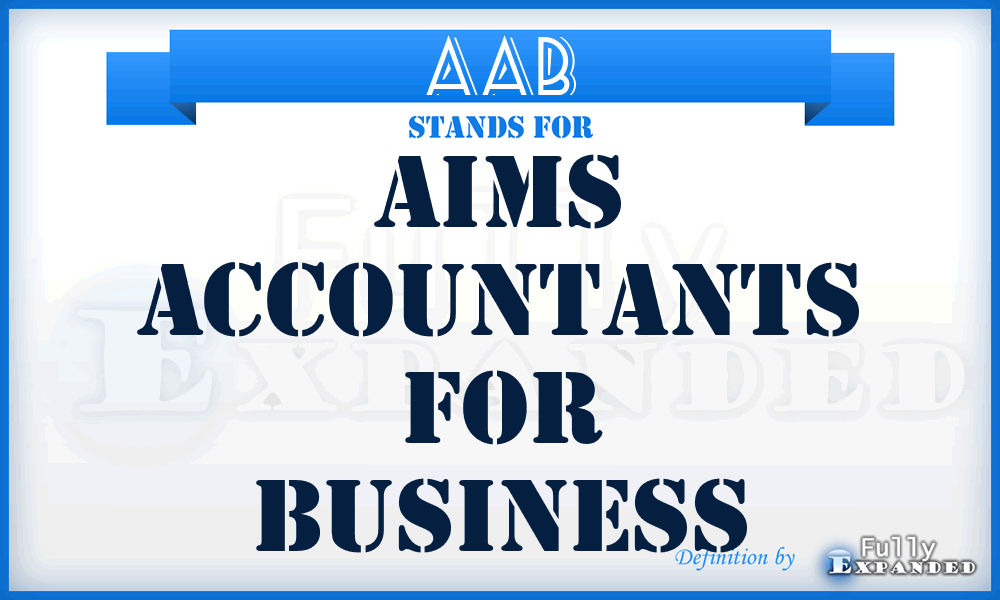 AAB - Aims Accountants for Business