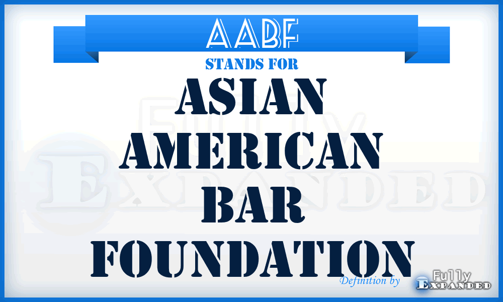 AABF - Asian American Bar Foundation