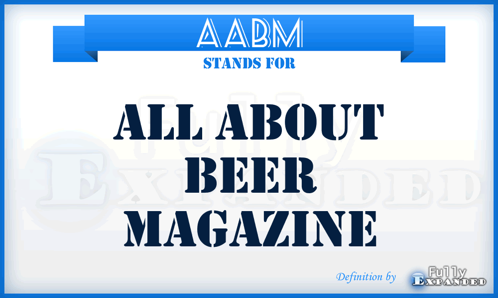 AABM - All About Beer Magazine