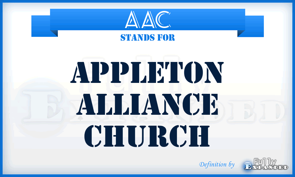 AAC - Appleton Alliance Church