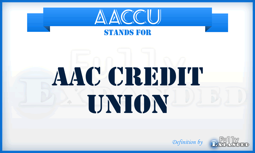 AACCU - AAC Credit Union