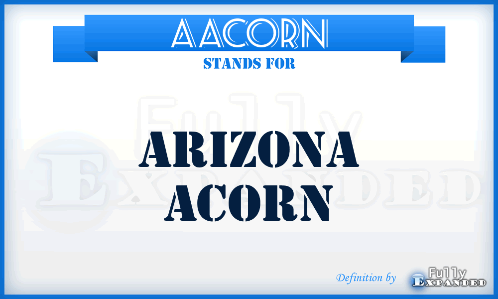 AACORN - Arizona ACORN