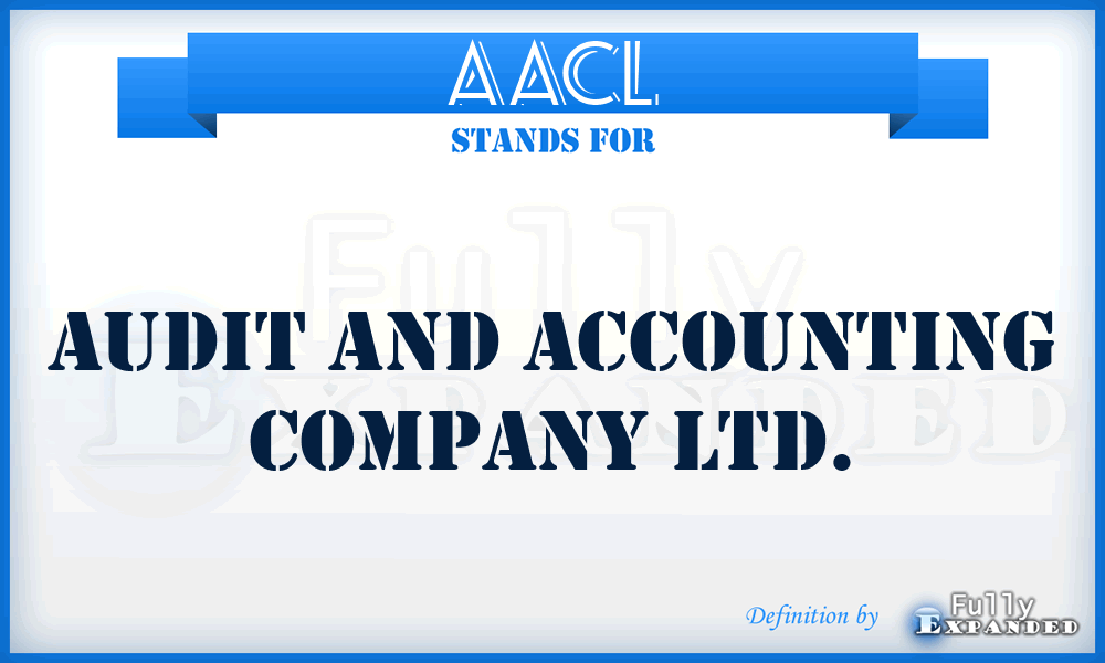 AACL - Audit and Accounting Company Ltd.