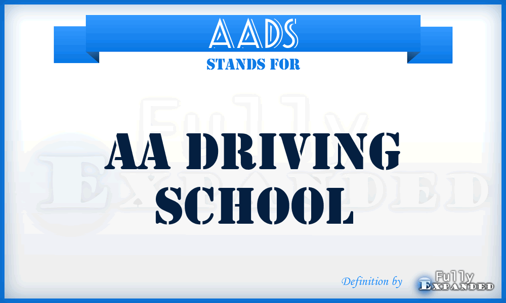 AADS - AA Driving School