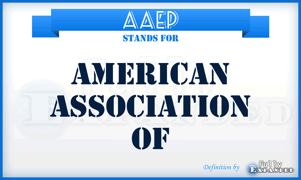 AAEP - American Association of