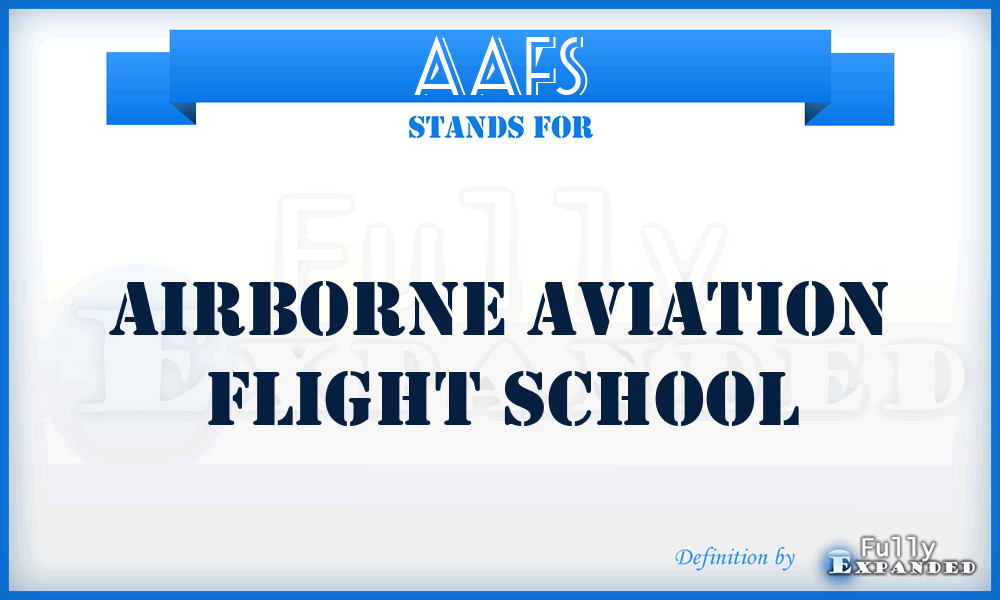 AAFS - Airborne Aviation Flight School