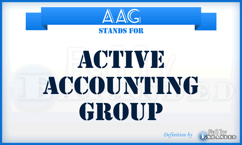 AAG - Active Accounting Group